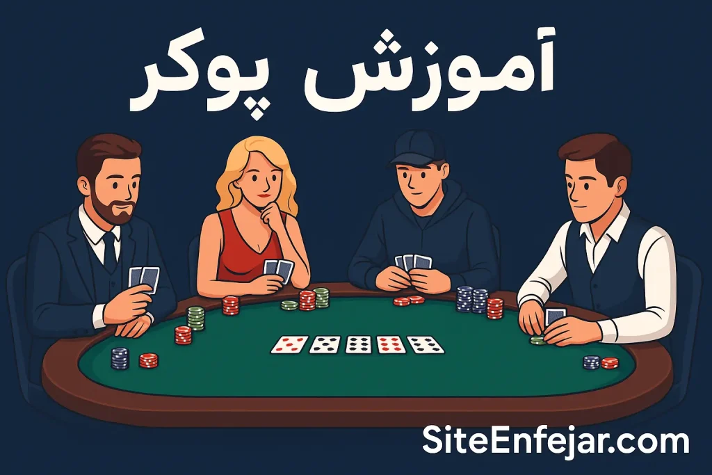 بازی پوکر در کازینوی آنلاین سایت انفجار
