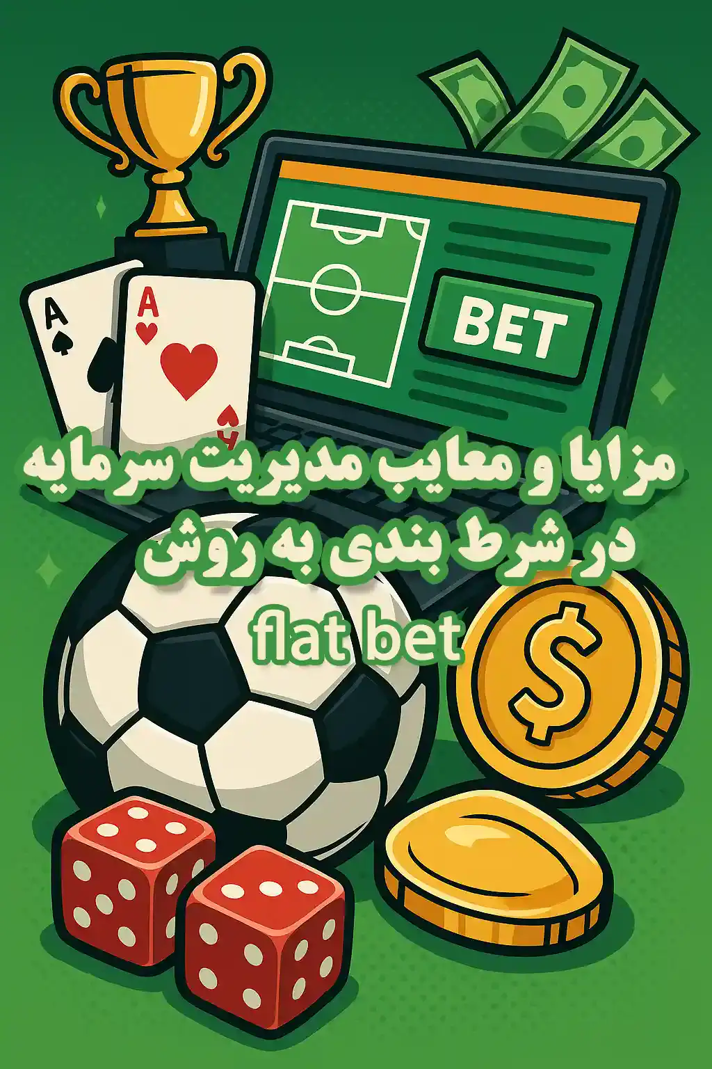 مدیریت سرمایه در شرط بندی قسمت اول Flat Bet