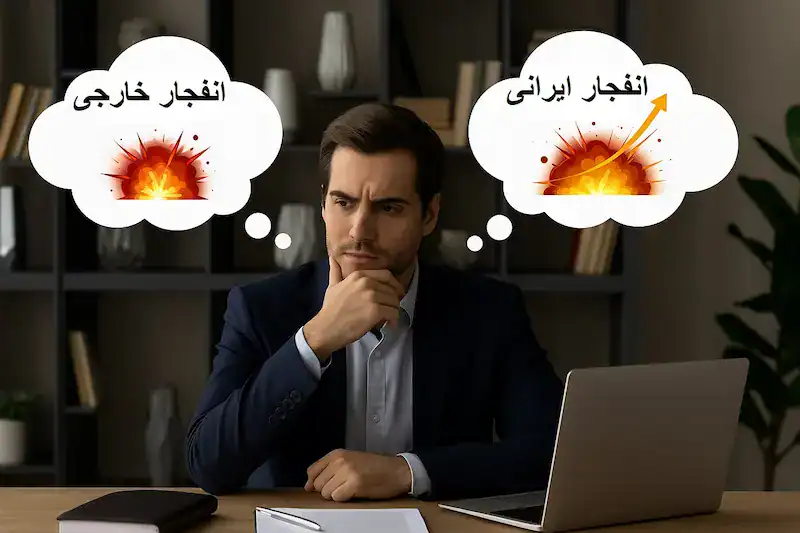 انفجار ایرانی و خارجی