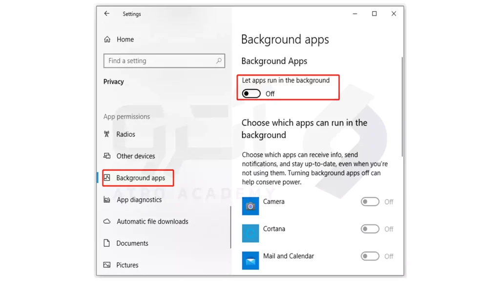 روش های کاربردی برای غیرفعال کردن اپ های پس زمینه در ویندوز