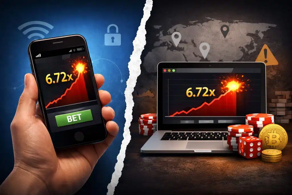 بازی انفجار بدون فیلتر؟ اپلیکیشن بهتر است یا سایت؟